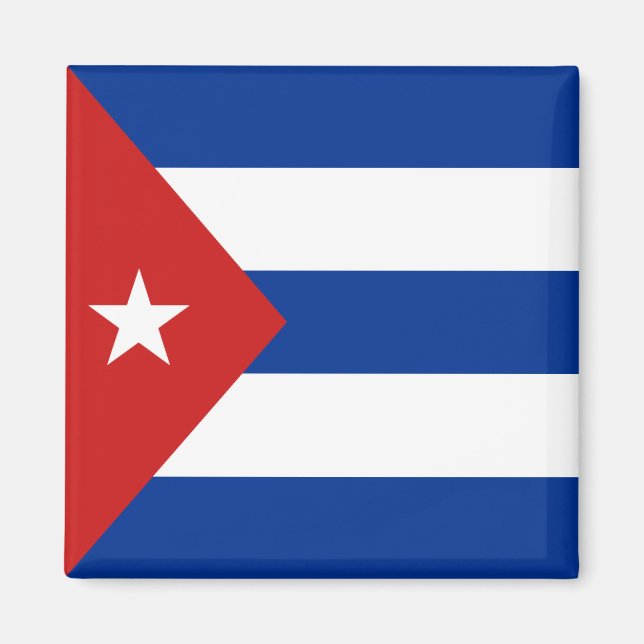 Cuba Flag Magnet (Front)