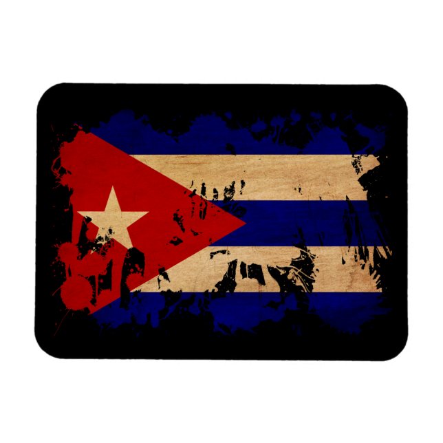 Cuba Flag Magnet (Horizontal)