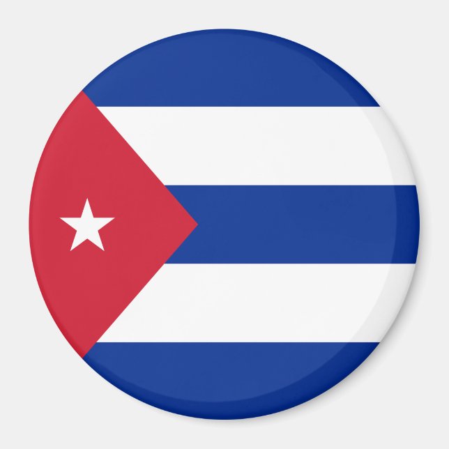 Cuba Flag Magnet (Front)