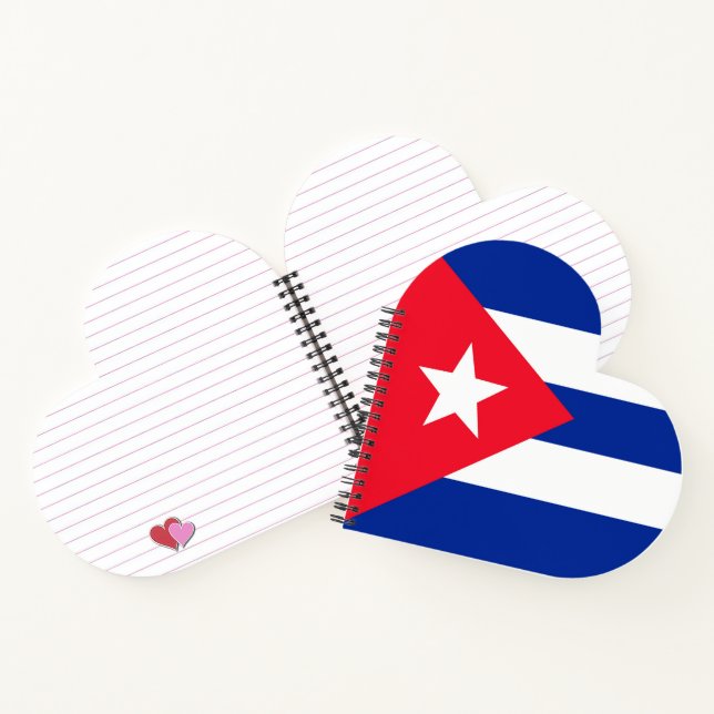 Cuba flag notebook (Inside)