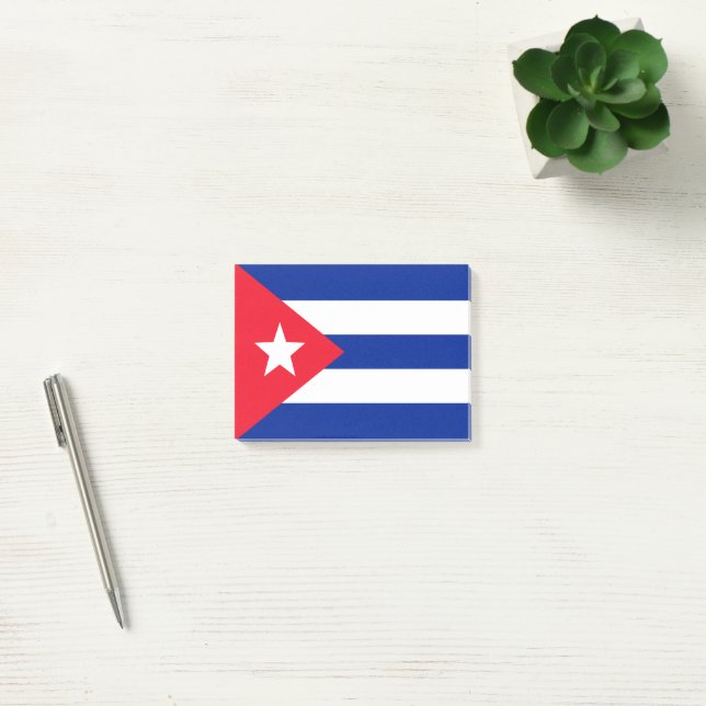 Cuba flag post-it notes (Office)