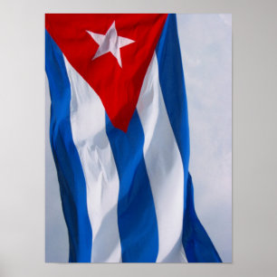 cuba flag poster