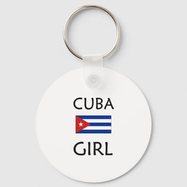CUBA GIRL KEYCHAIN (Front)
