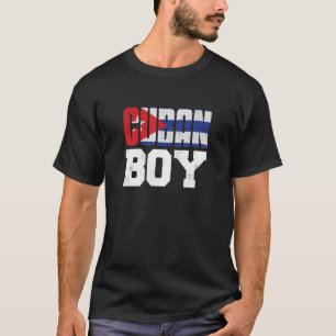 Cuba  Graphic For Boys Men Kids Cuban 2 T-Shirt