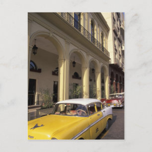 Cuba, Havana. Colourful Chevy's from the 1950's Postcard