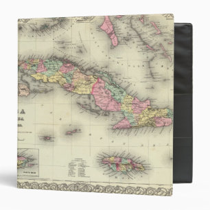 Cuba, Jamaica And Puerto Rico Binder