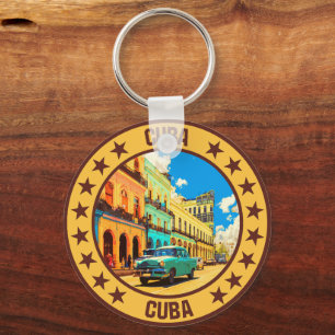 Cuba keychain