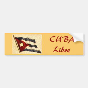 CUBA Libre Bumper Sticker