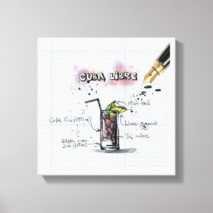 Cuba Libre Canvas Print