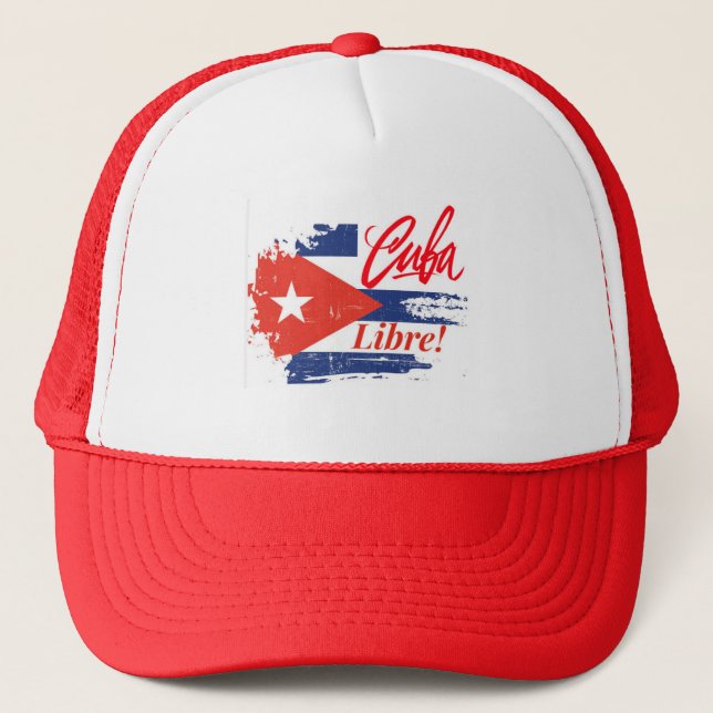 Cuba Libre Trucker Hat (Front)