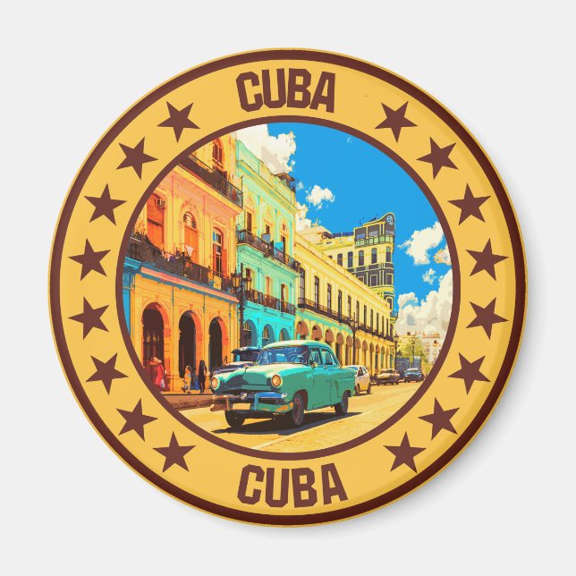 Cuba                                               magnet (Front)