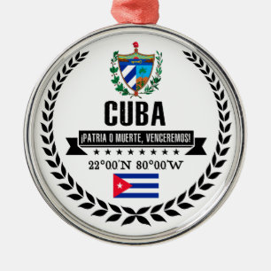 Cuba Metal Ornament
