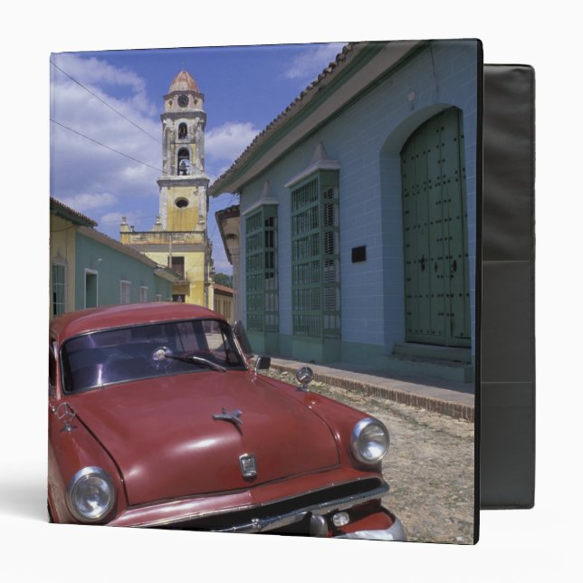 Cuba, old colonial village of Trinidad. Binder (Front/Inside)