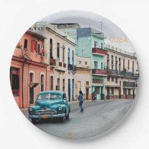 Cuba           paper plate