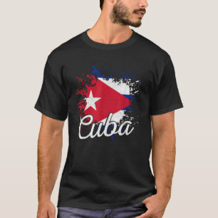 Cuba Patriotic Cuban Pride Flag Patriotic Cuba T-Shirt