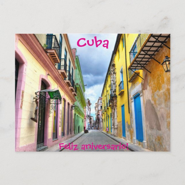 Cuba Postcard (Front)