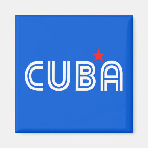 Cuba Retro  Magnet