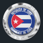 Cuba Round Emblem Magnet<br><div class="desc">Cuba Round Emblem</div>
