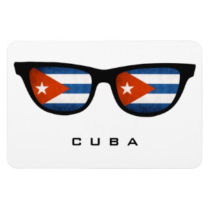 Cuba Shades custom text & colour magnet