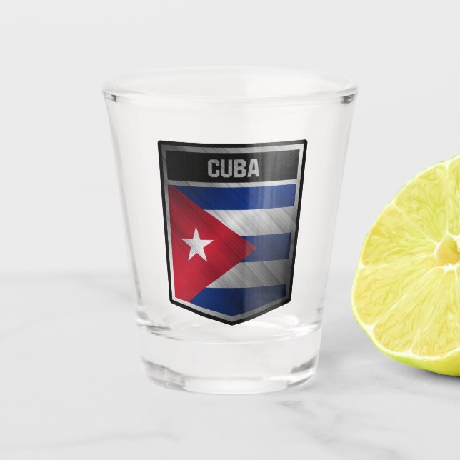 Cuba Shot Glass (Front)