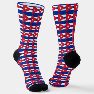 Cuba Socks, patriotic Cuban Flag fashion Socks