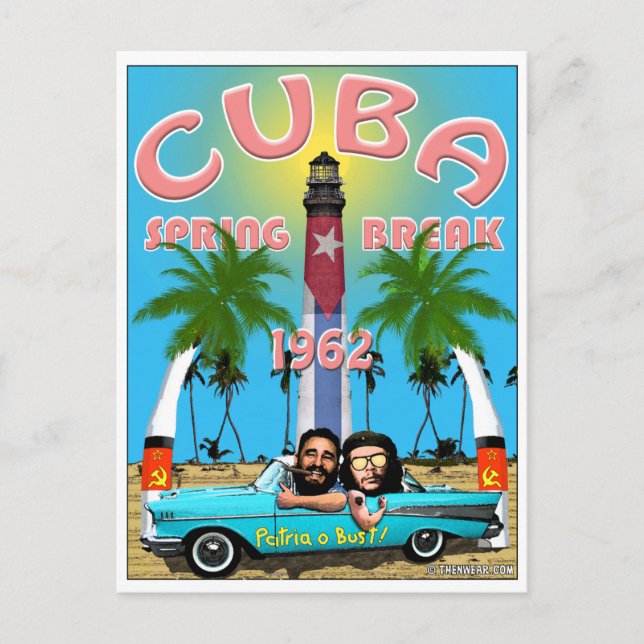 Cuba Spring Break 1962 Carte postale Voyage (Devant)
