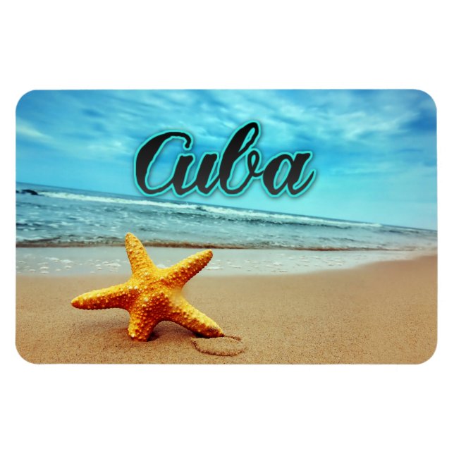 Cuba starfish magnet (Horizontal)
