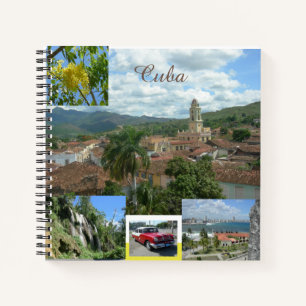 Cuba Travel Destination Notebook