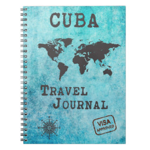 Cuba Travel Journal Vacation Trip Planner