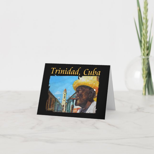 Cuba - Trinidad Cuban Cigar Art Card (Front)