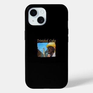 Cuba - Trinidad Cuban Cigar Art iPhone 15 Case