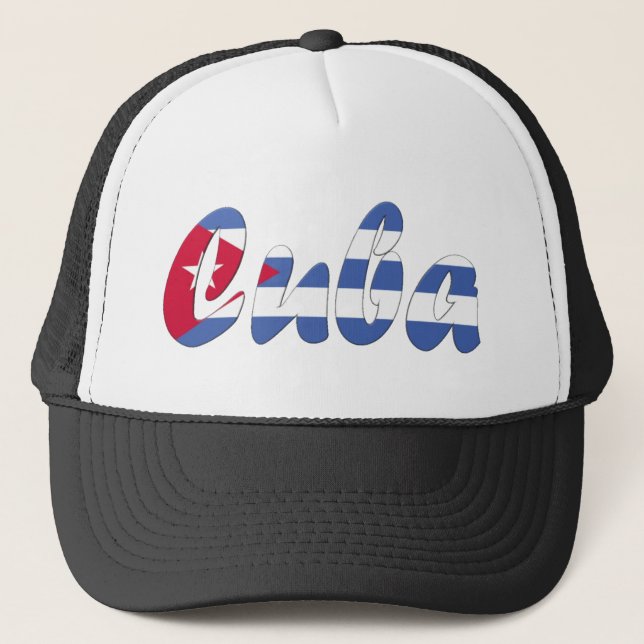 Cuba Trucker Hat (Front)