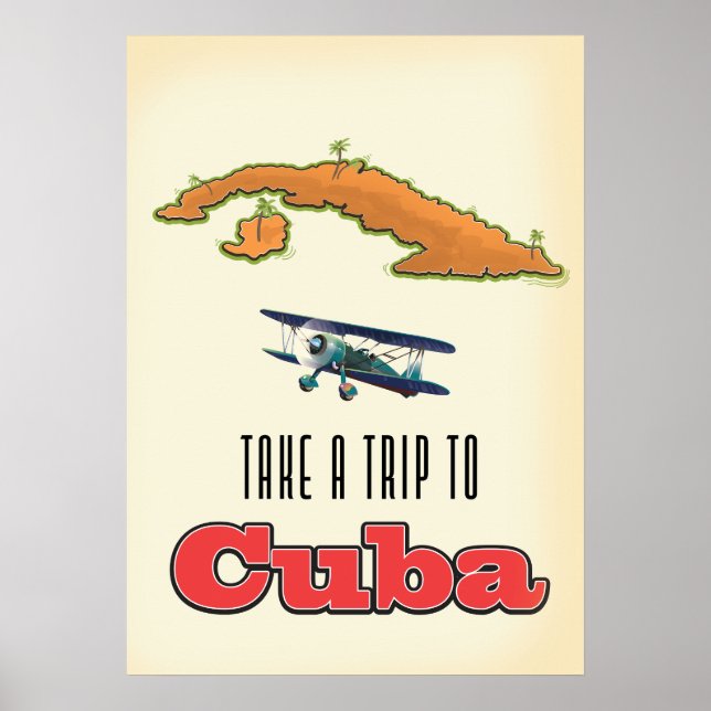 Cuba Vacation poster (Front)