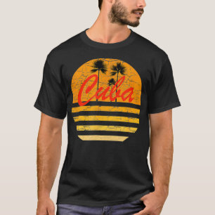 Cuba Vintage Retro 70s Throwback Surf T-Shirt