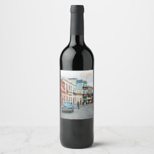 Cuba     wine label