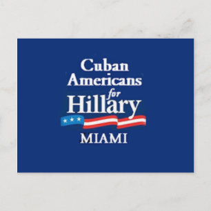 CUBAN AMERS MIAMI Postcard