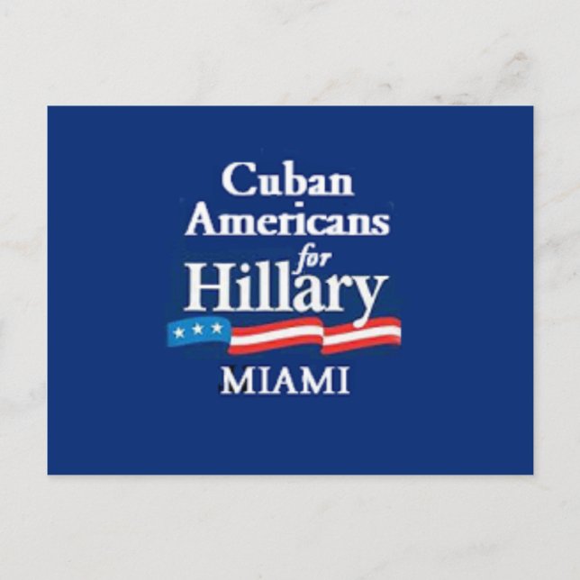 CUBAN AMERS MIAMI Postcard (Front)