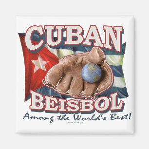 Cuban Beisbol Fan Shirts and Gift Ideas Magnet