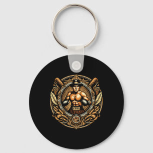 Cuban Boxing Cuba Power Traditional Boxing Keychain