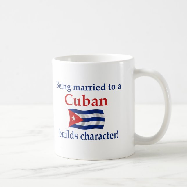 Cuban Builds Character Coffee Mug (Right)