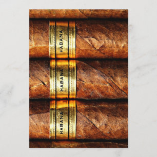 Cuban Cigars Habana Invitation