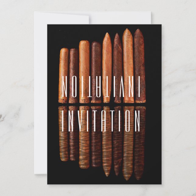 Cuban Cigars Habana Invitation (Front)