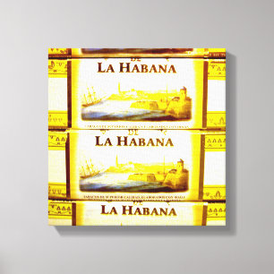 Cuban Cigars   La Habana   Canvas Print