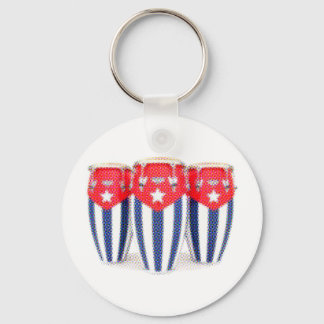 Cuban Congas Keychain
