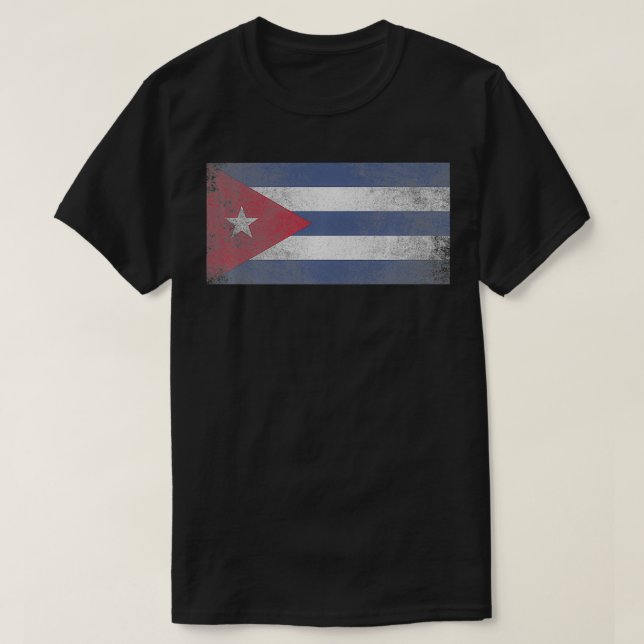 Cuban Cuba Flag Pride Country Home Matching Gift S T-Shirt (Design Front)