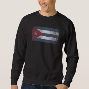 Cuban Cuba Flag Pride Country Home Matching Souve Sweatshirt