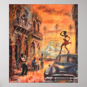 Cuban dance poster