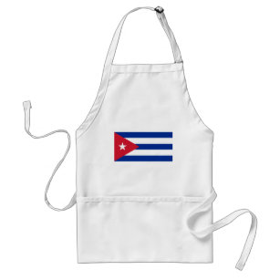 Cuban Flag - Bandera Cubana - Flag of Cuba Standard Apron