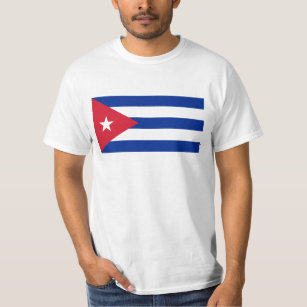 Cuban Flag - Bandera Cubana - Flag of Cuba T-Shirt