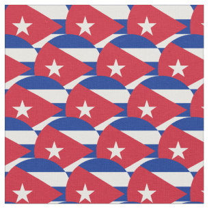 Cuban Flag & Cuba Trendy Fabric /fashion